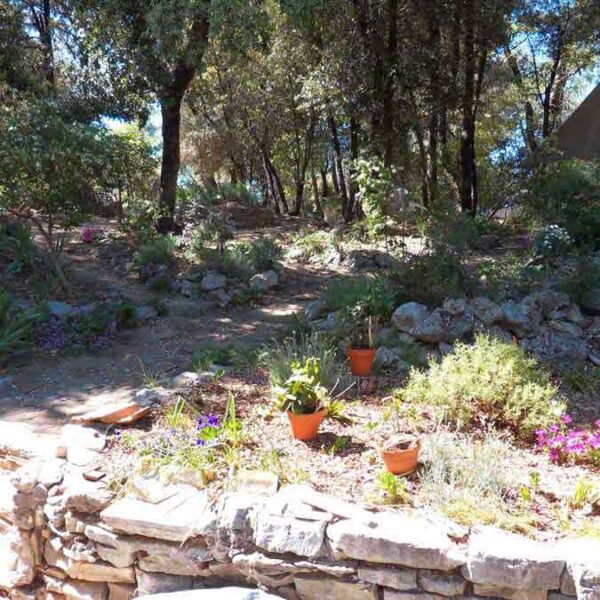 Jardin, Garten, garden La Cigale Provence Garten und Aufgang